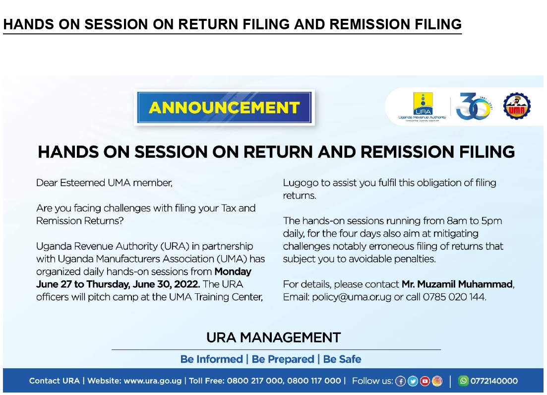 Hands on Session on return filing and remission filing