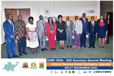 UCIFA SG Mr. Lino at the EABC CEOs- EAC Secretary General Meeting